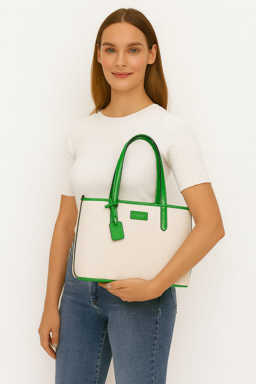 Canvas Chic Tote - Image 5