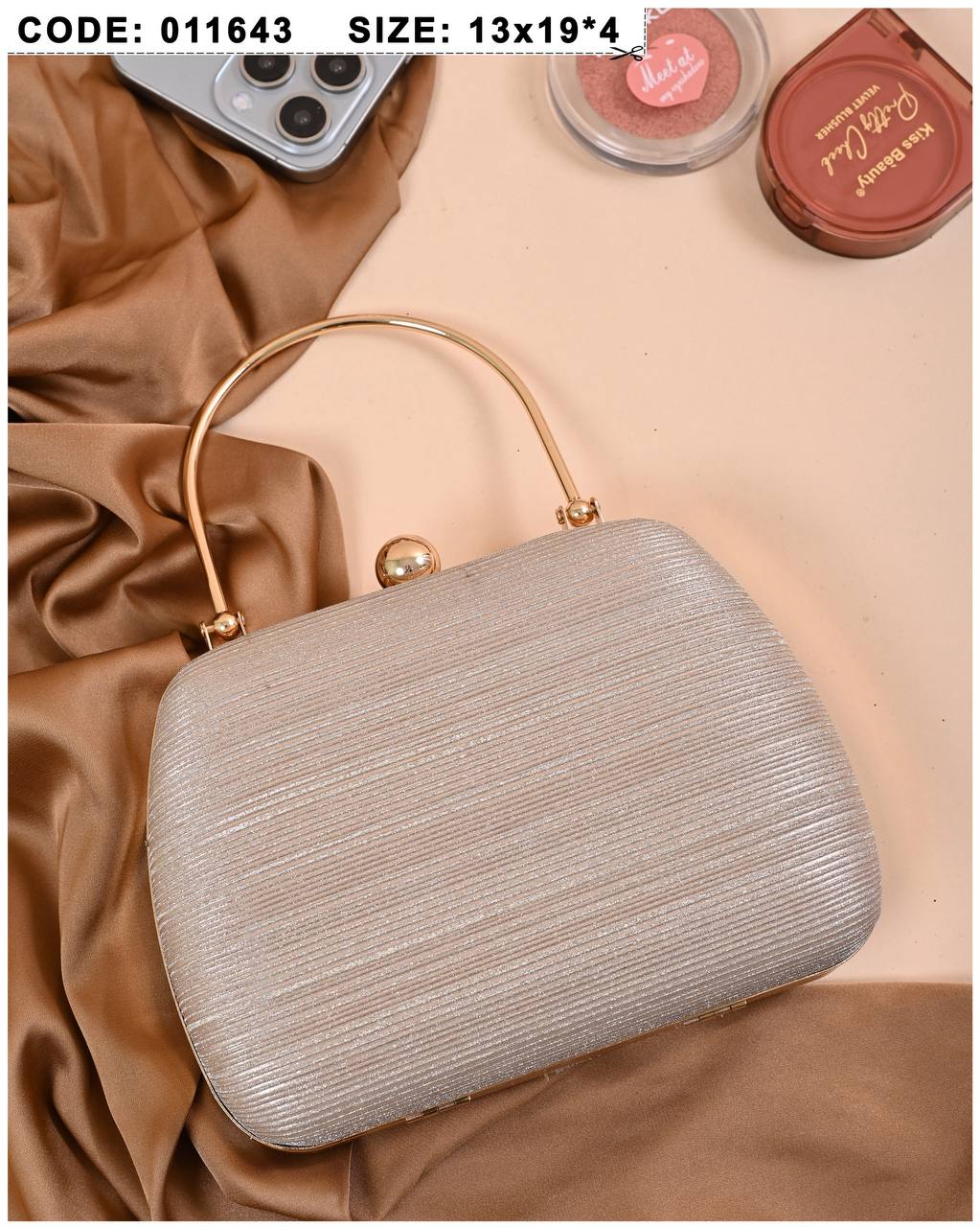 Chic evening clutch bag - Image 7