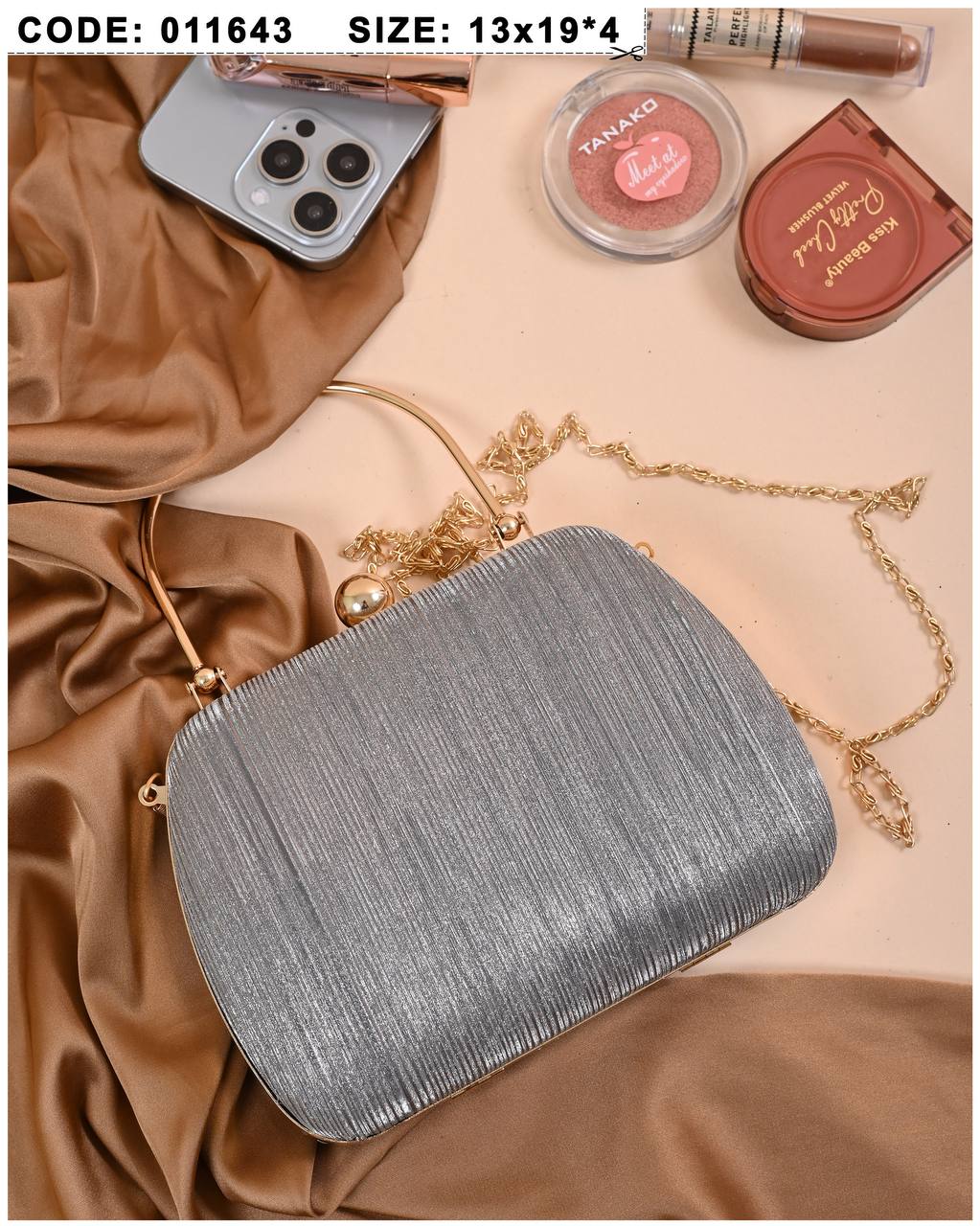 Chic evening clutch bag - Image 10