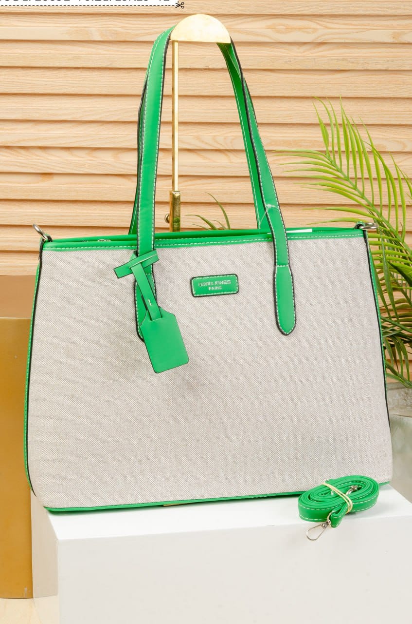Canvas Chic Tote - Image 3