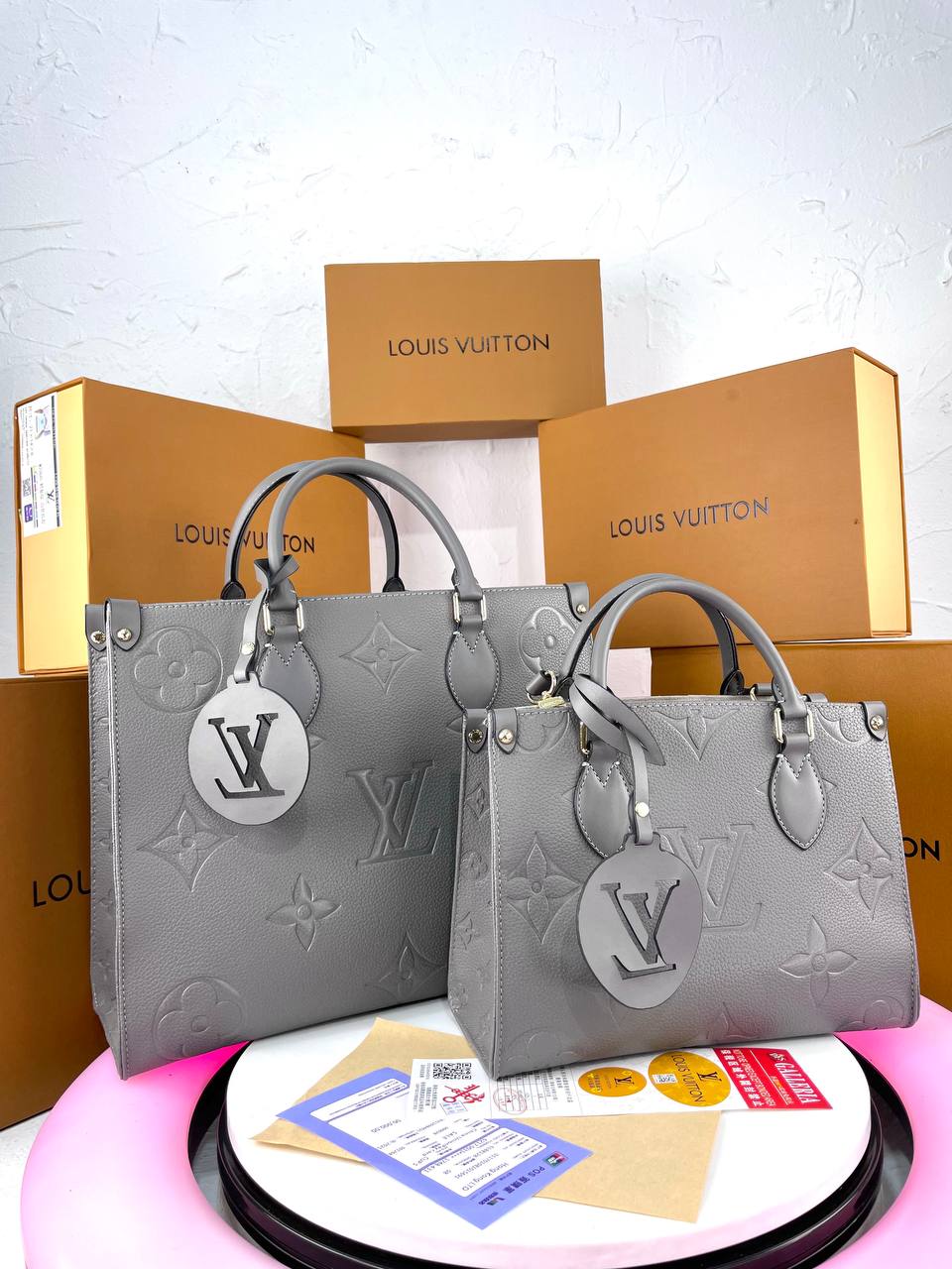 Louis Vuitton Monogram Dark Gray - Image 3