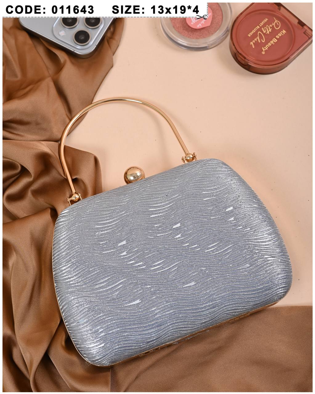 Chic evening clutch bag - Image 8