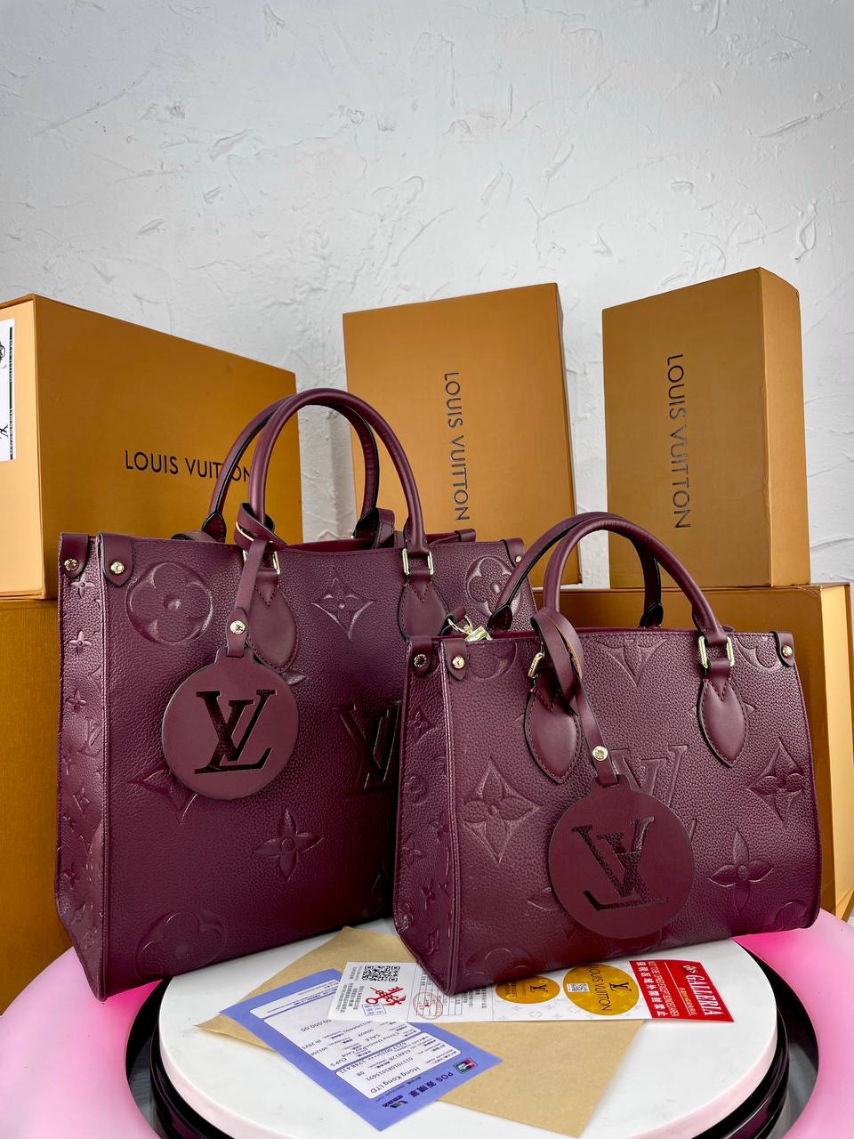 Louis Vuitton Monogram burgundy - Image 3