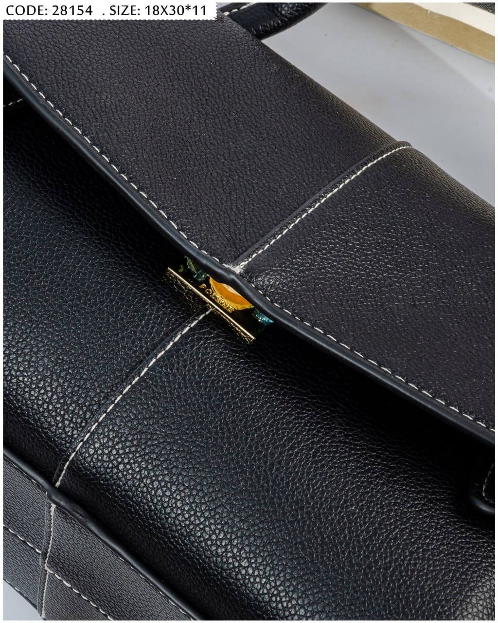 White Stitch Bag - Image 3