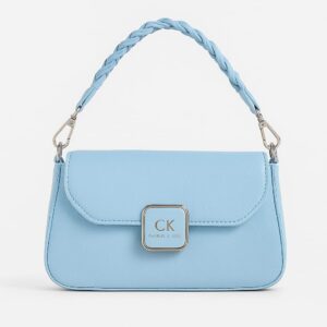 Braided Handle Shoulder Bag