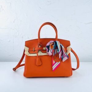 HERMES GENUNIE LEATHER BAG