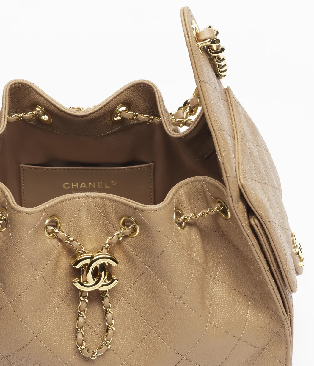 Caviar Quilted Chanel Handbag -GAB03-39 - الصورة 7