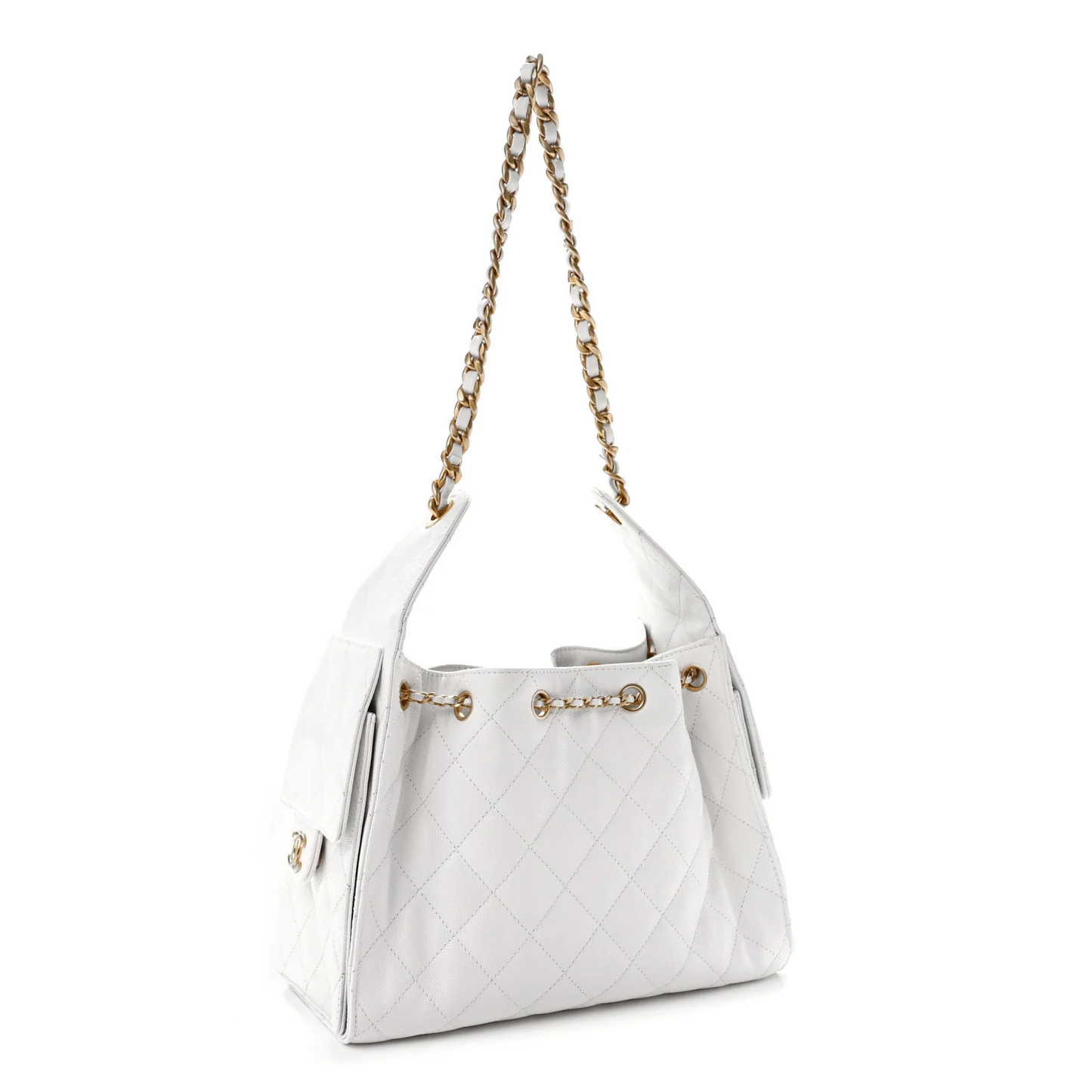 Caviar Quilted Chanel Handbag -GAB03-39 - الصورة 13