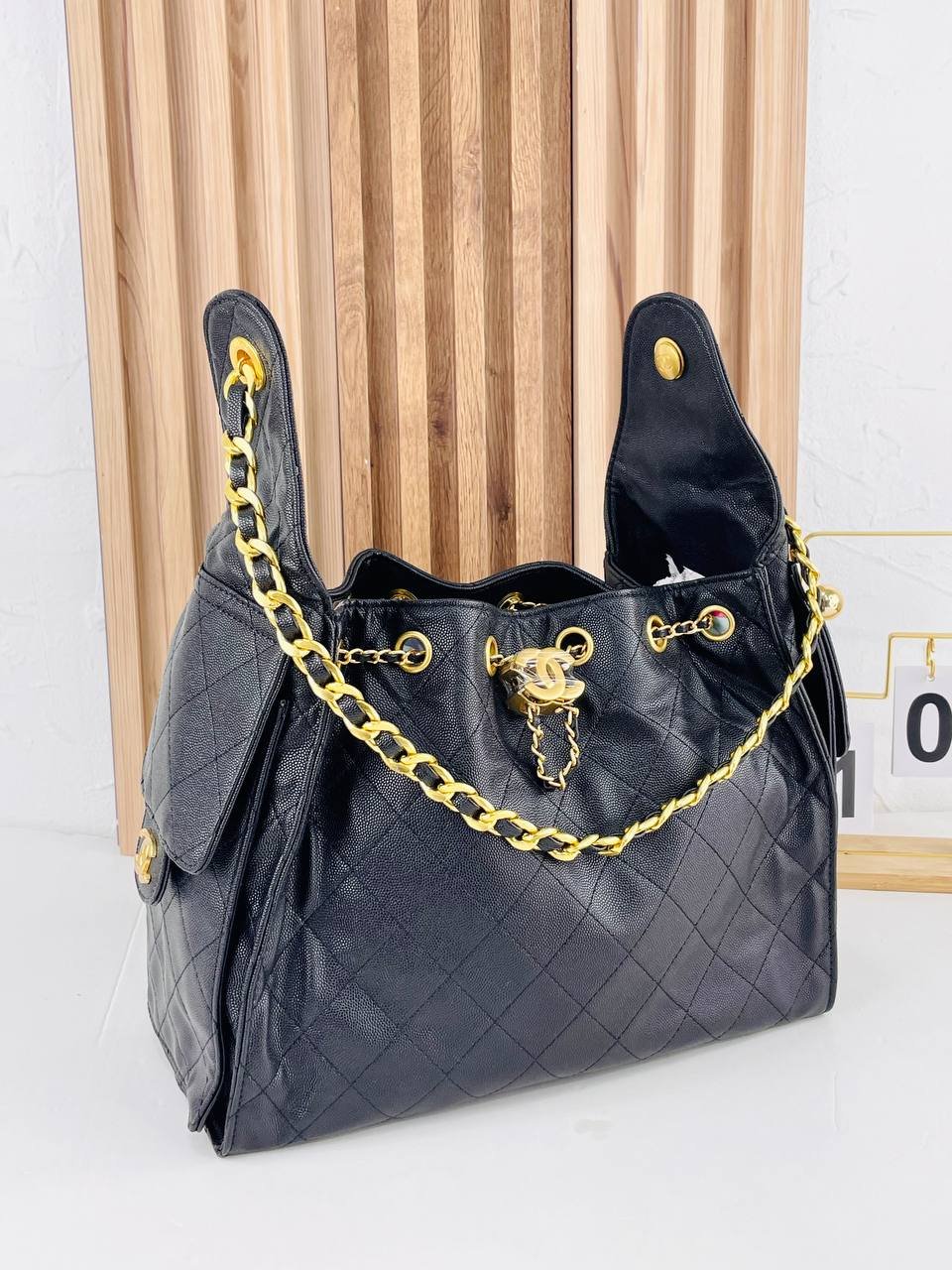 Caviar Quilted Chanel Handbag -GAB03-39 - الصورة 38