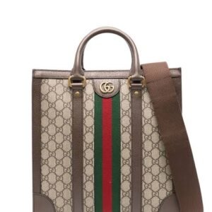 Gucci CASTANHO Saco ‘Ophidia Medium’ tipo shopper GAB-7246665S