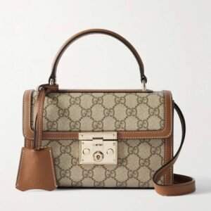 GUCCI Mini Padlock Gg Supreme Canvas Bag for women-GAB838999
